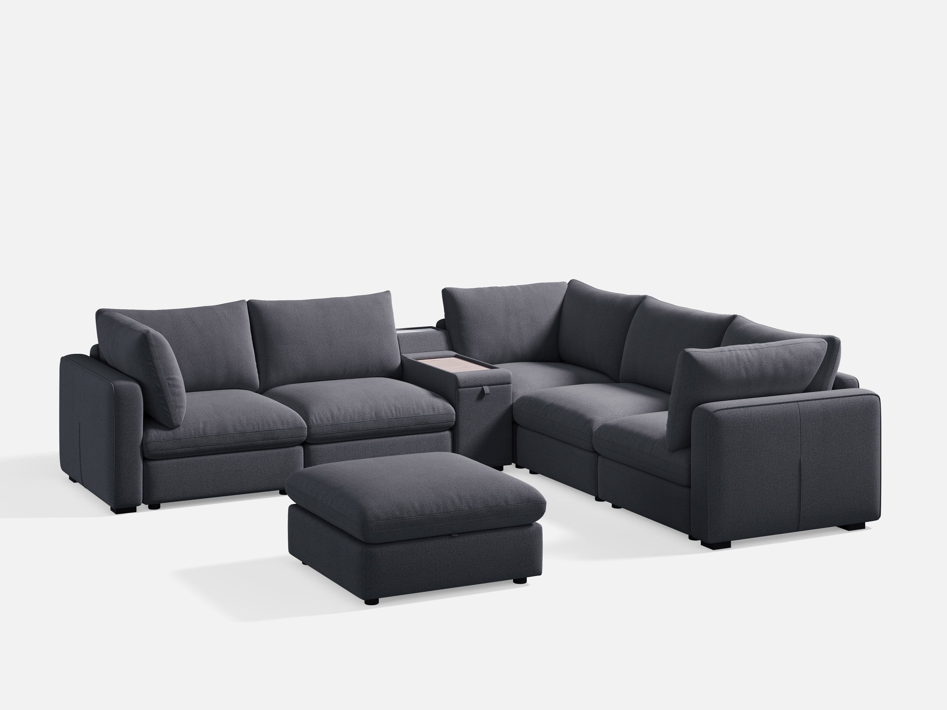 RUBIK V 4 Seats with Ottoman & Corner & Console - Image 7