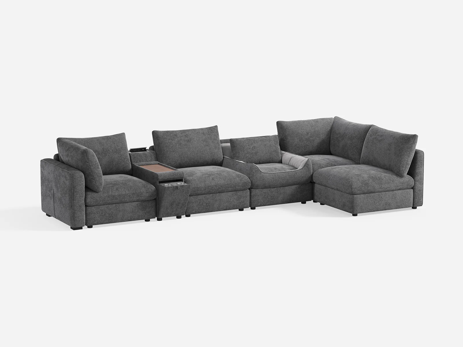 RUBIK V 5 Seats with Console & Pet Bed Module - Image 3