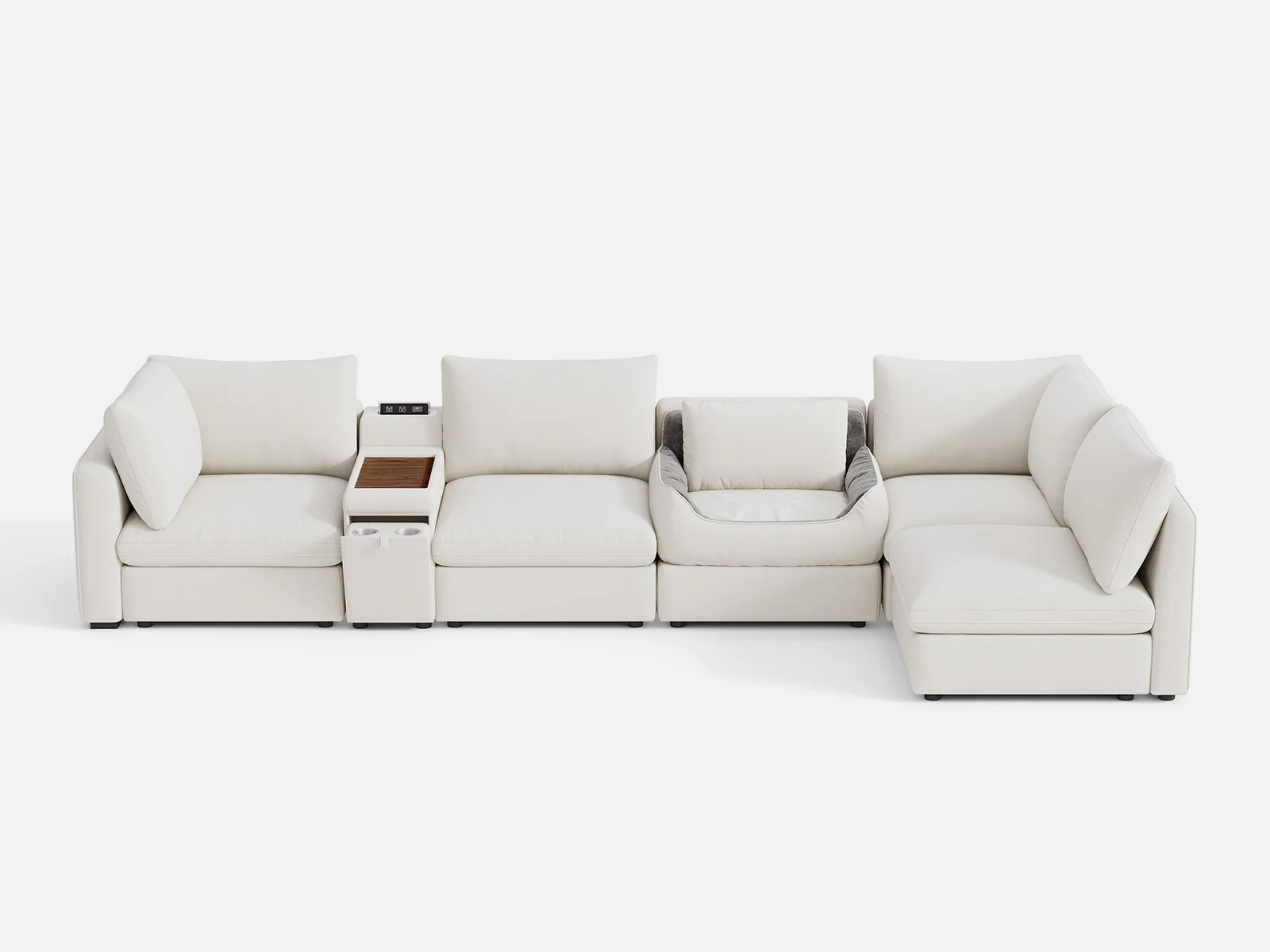 RUBIK V 5 Seats with Console & Pet Bed Module - Image 5