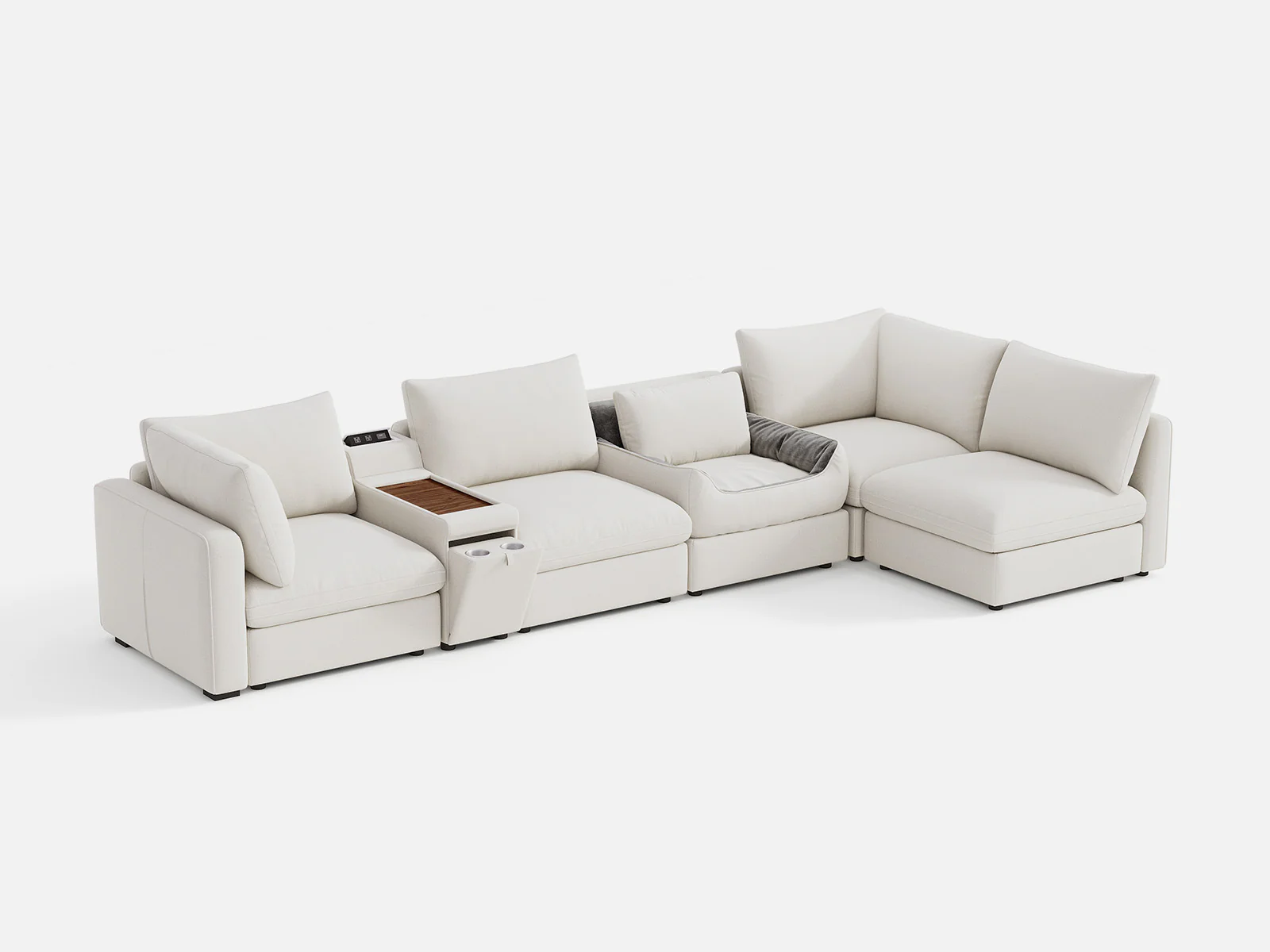RUBIK V 5 Seats with Console & Pet Bed Module - Image 6