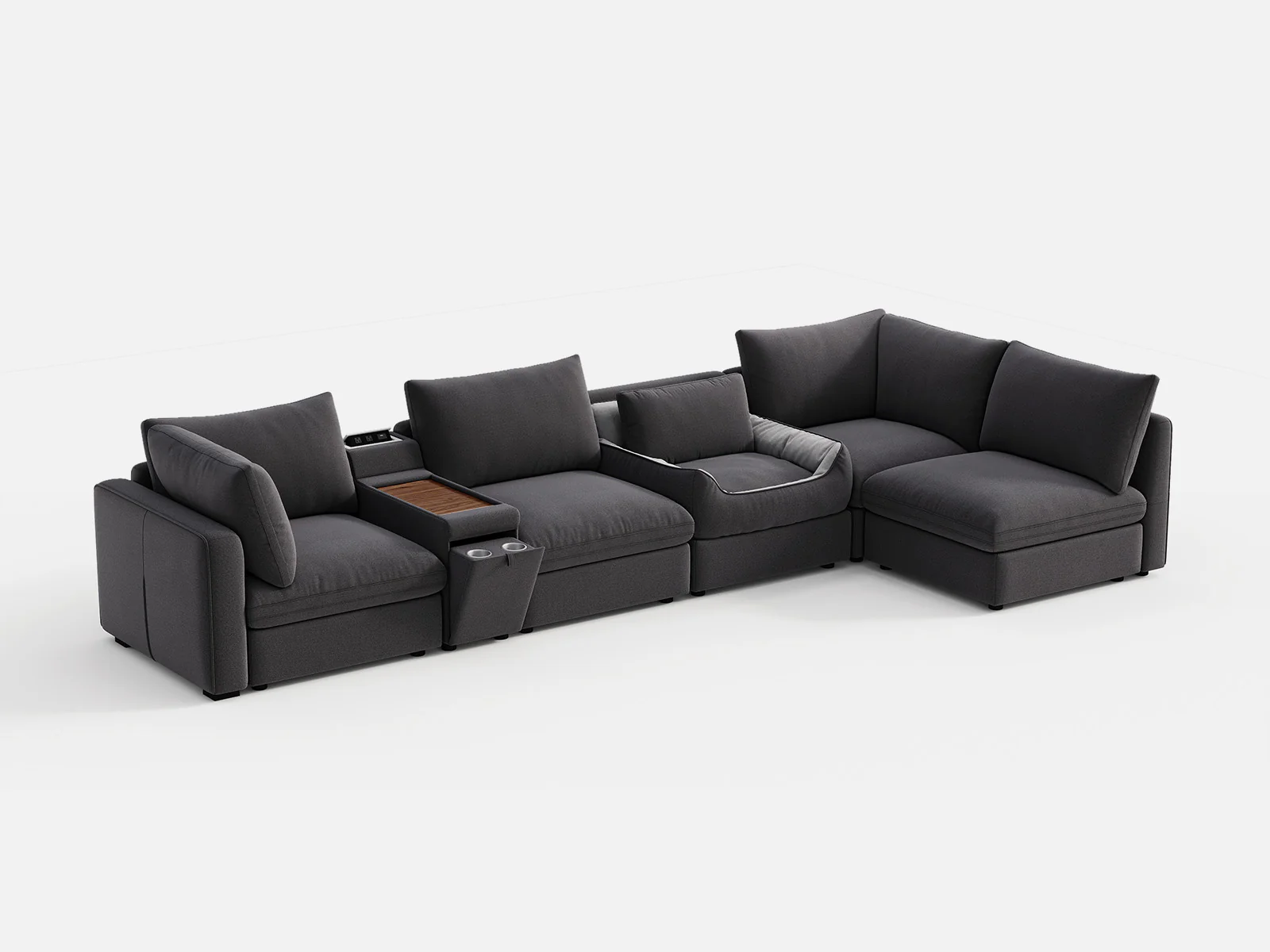 RUBIK V 5 Seats with Console & Pet Bed Module - Image 8